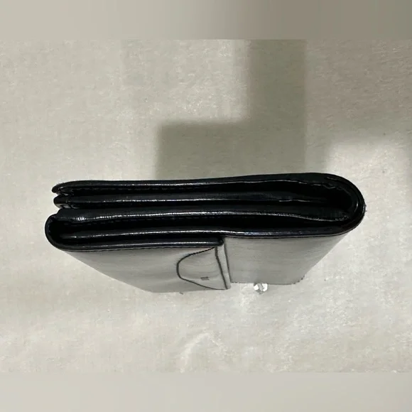 EUC Loewe Anagram Black Leather Wallet - Picture 6 of 9